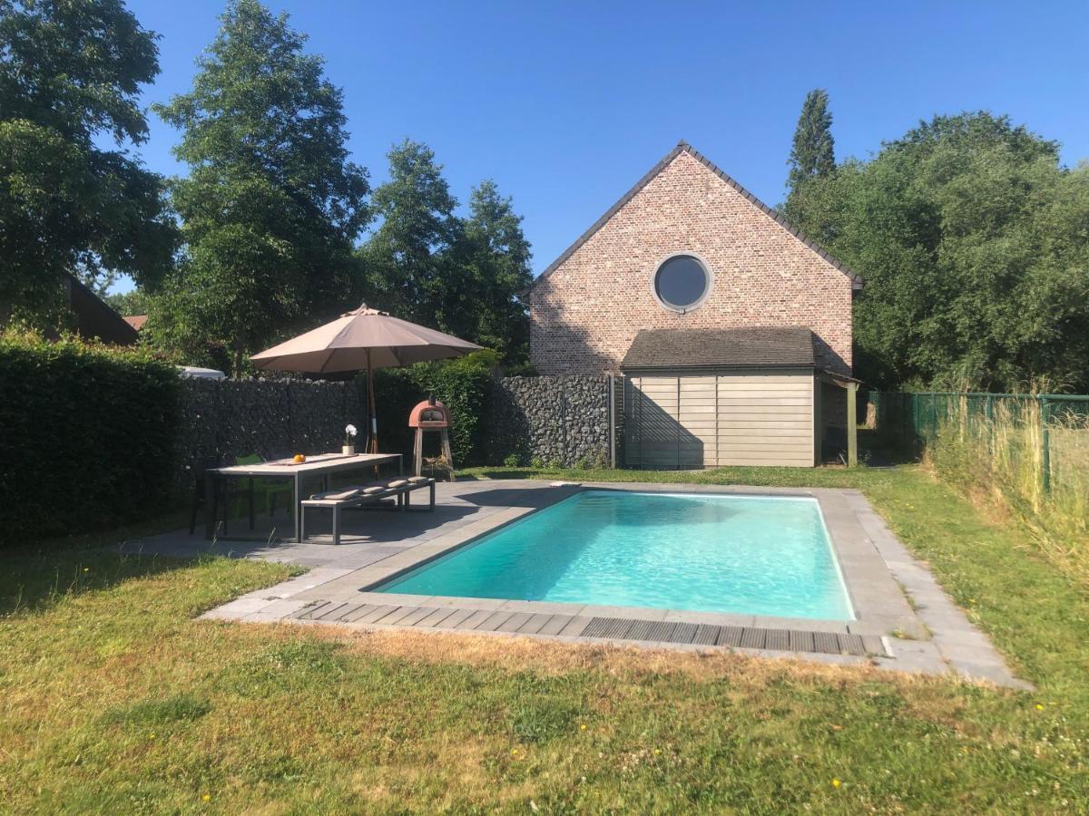 Landelijke Villa Met Zwembad En Gezellige Openhaard Zemst Bagian luar foto